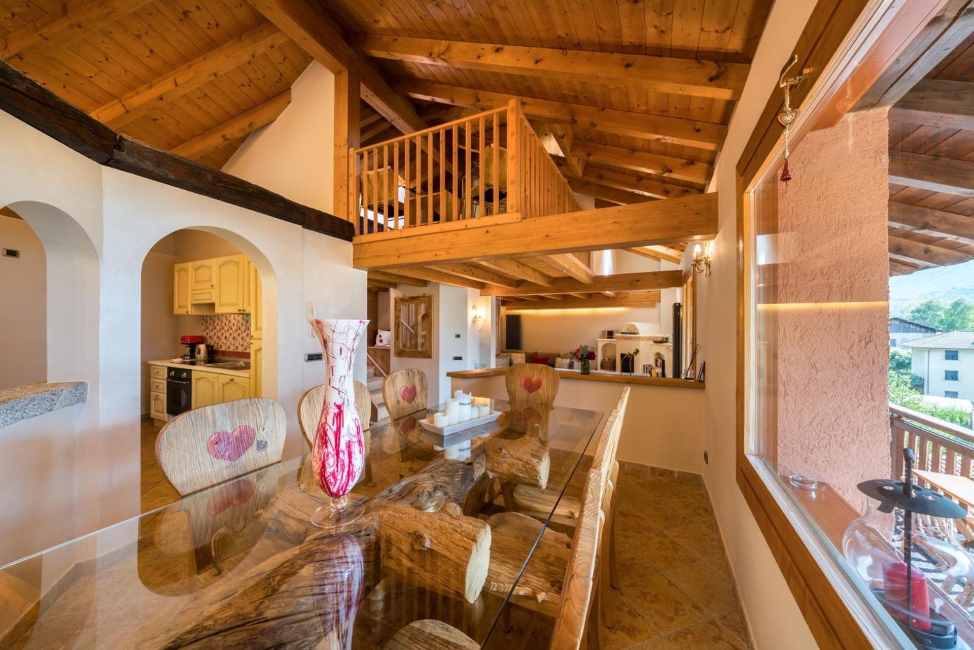 Apartament Casa Monica Ledro Attico Mezzolago Zewnętrze zdjęcie
