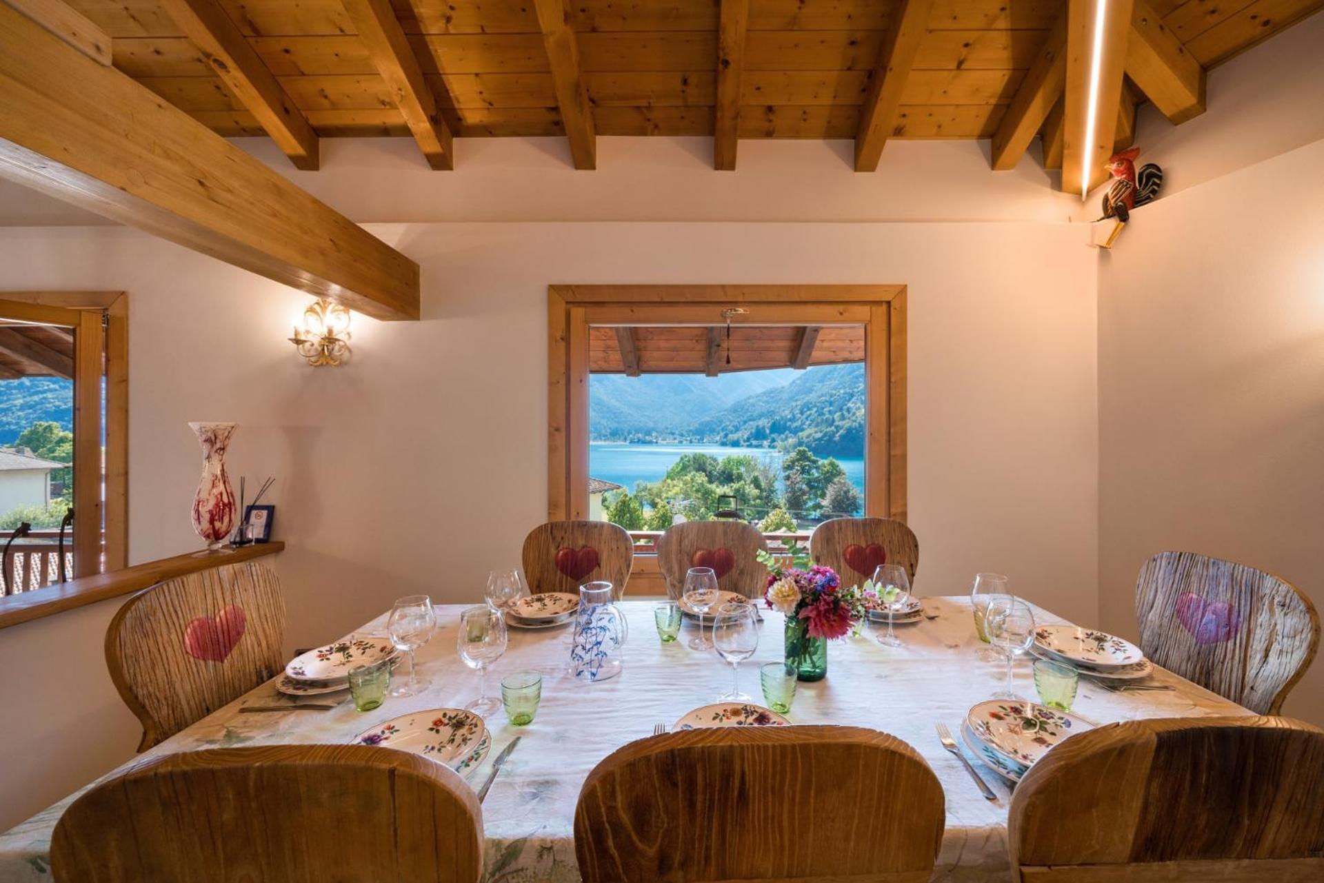 Apartament Casa Monica Ledro Attico Mezzolago Zewnętrze zdjęcie