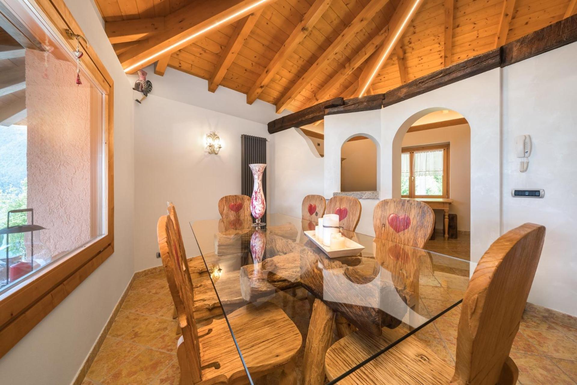 Apartament Casa Monica Ledro Attico Mezzolago Zewnętrze zdjęcie